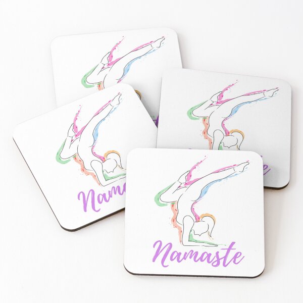Item preview, Funky Namaste Yoga design designed and sold by ashdenent.