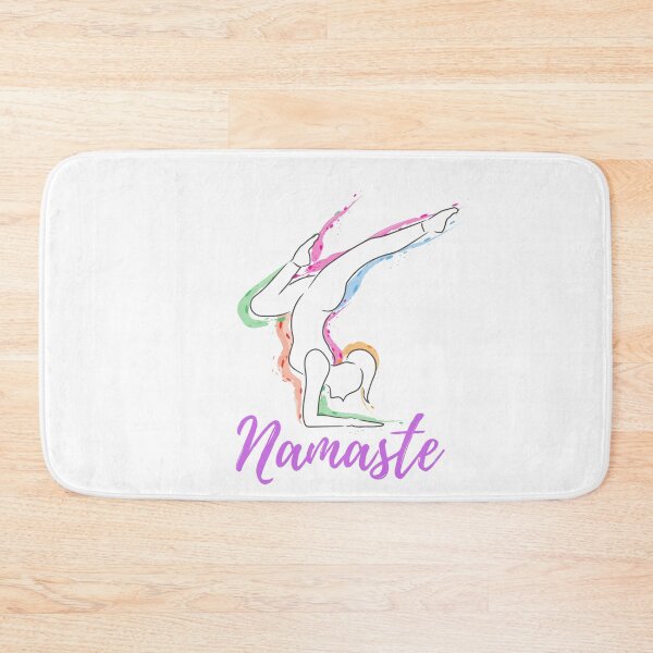 Item preview, Funky Namaste Yoga design designed and sold by ashdenent.