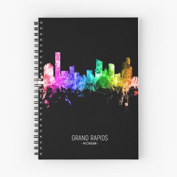 Item preview, Grand Rapids Michigan Skyline designed and sold by ArtPrints.