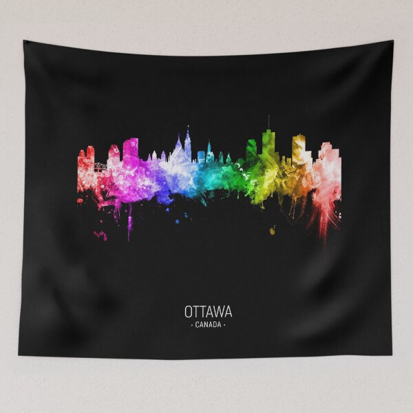 Item preview, Ottawa Canada Skyline designed and sold by ArtPrints.