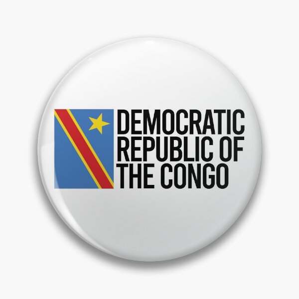 Item preview, Democratic Republic of the Congo Minimal Design collection designed and sold by randomorder.