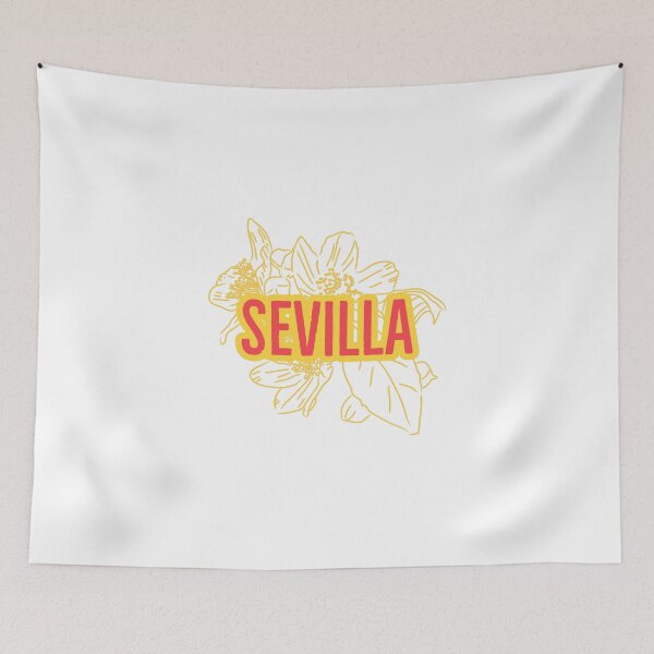 Item preview, Sevilla - seville - jasmine - best sticker of Sevilla  designed and sold by Tropical Blood.