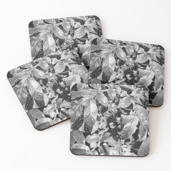 Item preview, Tropical Leaves leaf simple design watercolor artwork pattern designed and sold by SILVERAPPLE.
