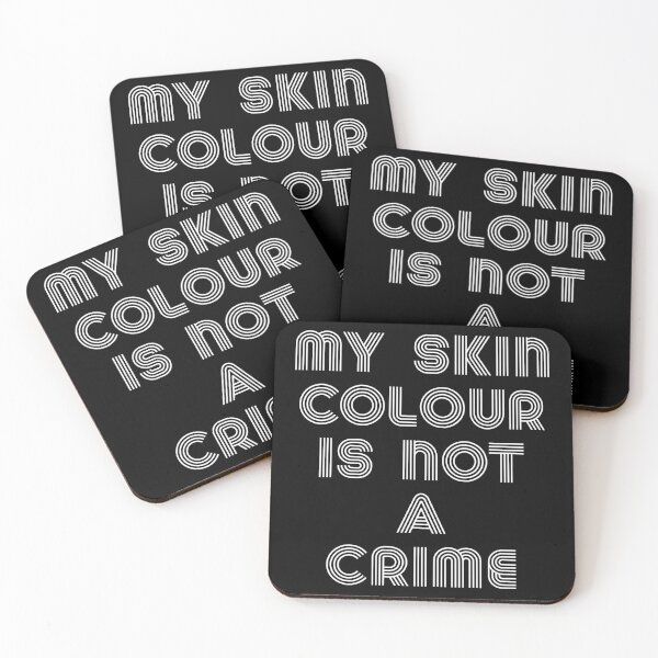 Item preview, my skin color is not a crime designed and sold by bubblediva.