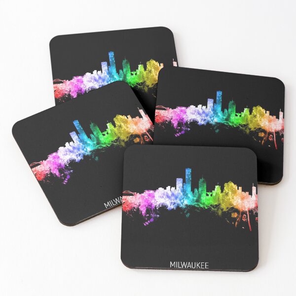 Item preview, Milwaukee Wisconsin Skyline designed and sold by ArtPrints.
