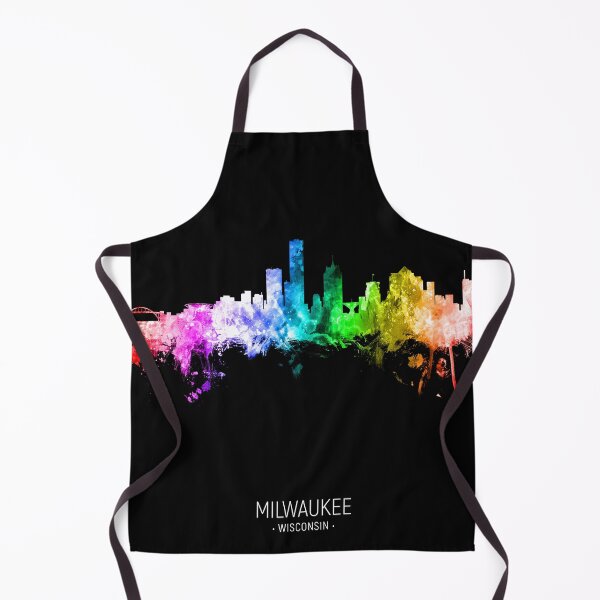 Artikelvorschau, Milwaukee Wisconsin Skyline entworfen und verkauft von ArtPrints.