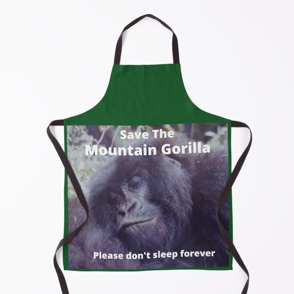 Item preview, Mountain Gorillas In Danger of Extinction designed and sold by Bagsyrose.
