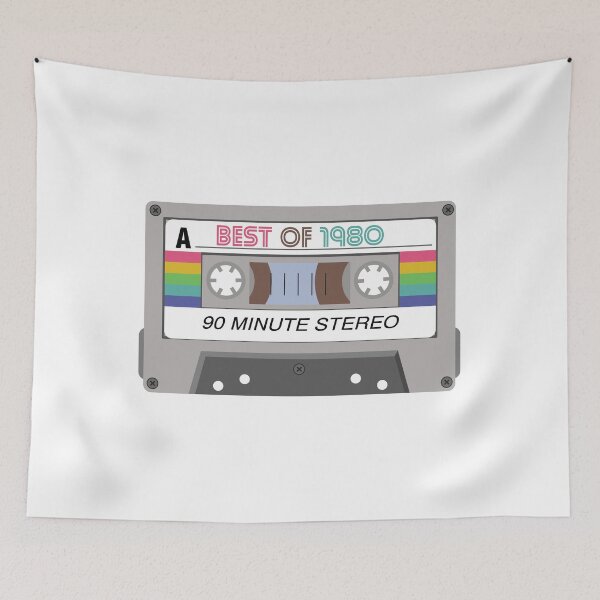 Item preview, Best Of 1980 Cassette Tape Vintage designed and sold by YES!GOODY.