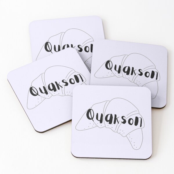 Item preview, Quakson on a croissant designed and sold by rosemarydrawing.
