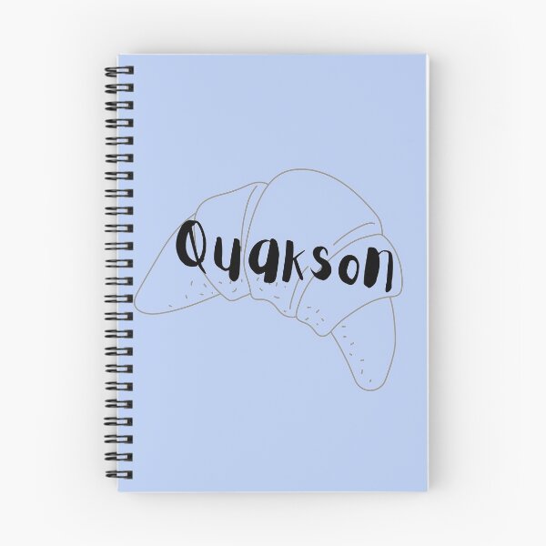 Item preview, Quakson on a croissant designed and sold by rosemarydrawing.