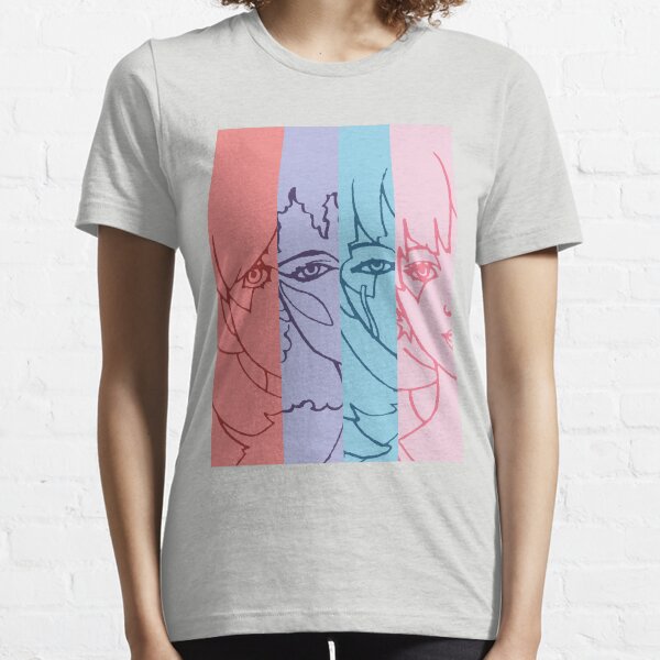 Jem and The Holograms - Group Striped - Color Essential T-Shirt