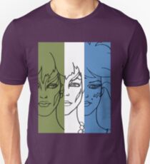 Jem and The Holograms - The Misfits Striped - Color Unisex T-Shirt