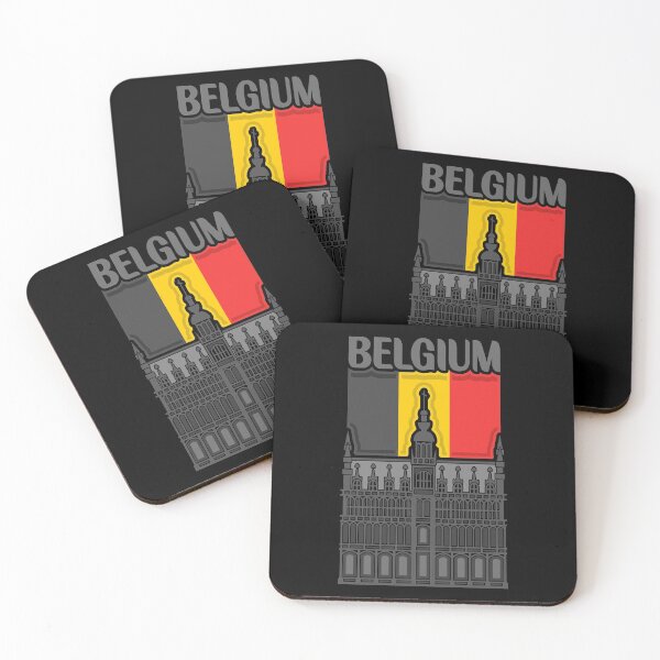 Item preview, Belgium Souvenir Landmark, Belgium Flag Travel designed and sold by TeeHome.