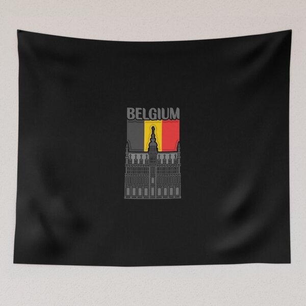 Item preview, Belgium Souvenir Landmark, Belgium Flag Travel designed and sold by TeeHome.