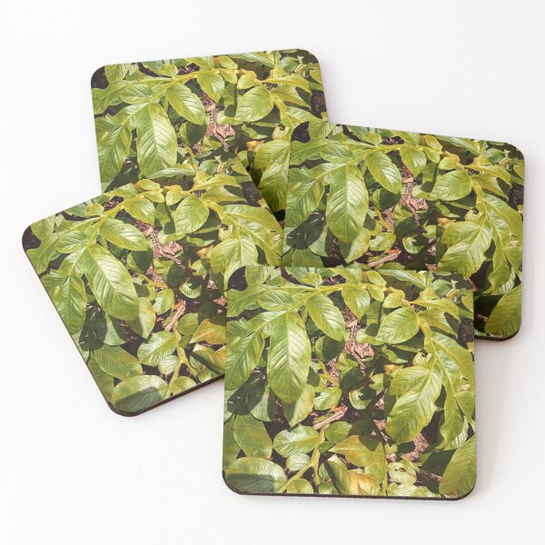 Item preview, Tropical Leaves leaf simple design watercolor artwork pattern designed and sold by SILVERAPPLE.