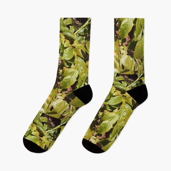 Item preview, Tropical Leaves leaf simple design watercolor artwork pattern designed and sold by SILVERAPPLE.