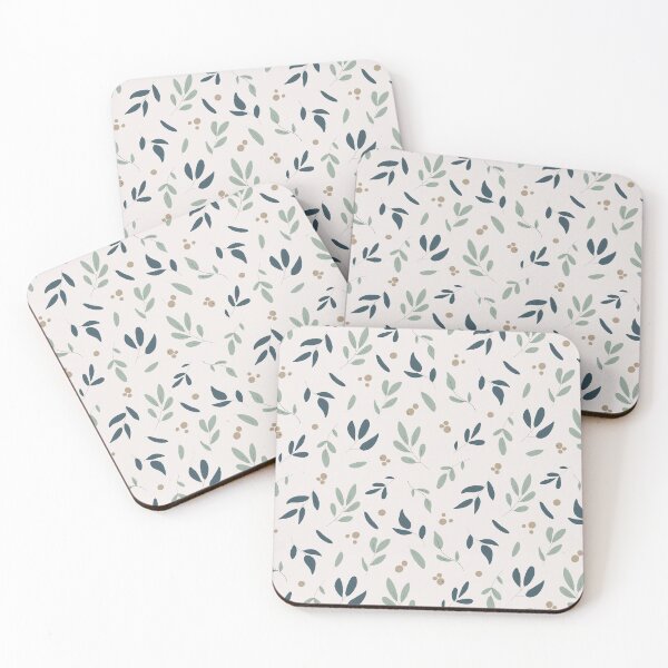 Item preview, Pastel Spring Leaves Pattern designed and sold by alvarezaann.