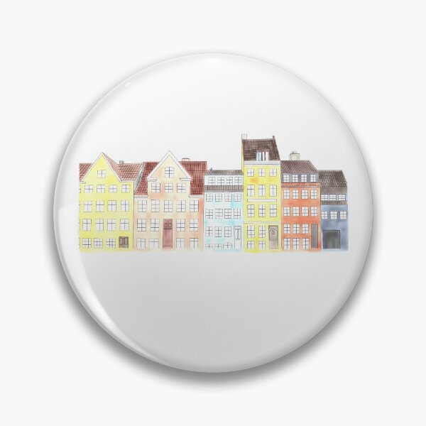 Item preview, Copenhagen Watercolour City  designed and sold by dariellene.