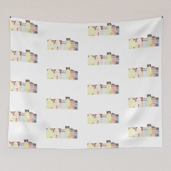Item preview, Copenhagen Watercolour City  designed and sold by dariellene.