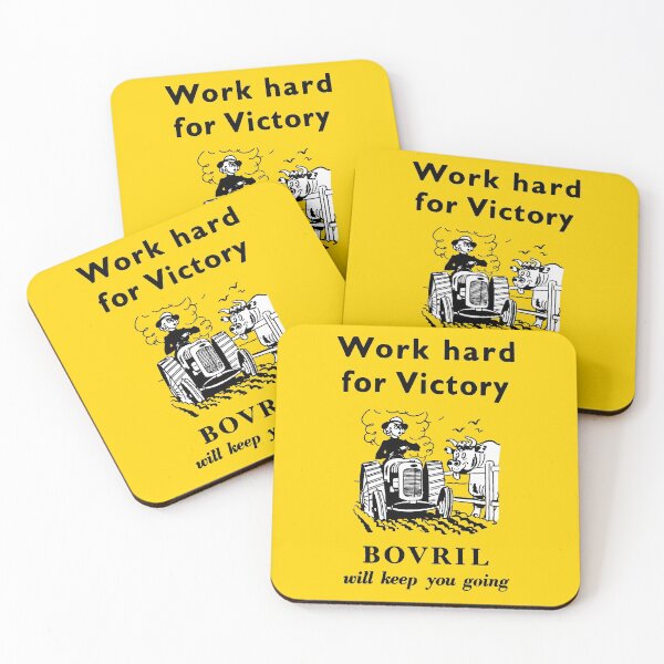 Item preview, BOVRIL "WORK HARD FOR VICTORY" - ADVERT designed and sold by ThrowbackAds.