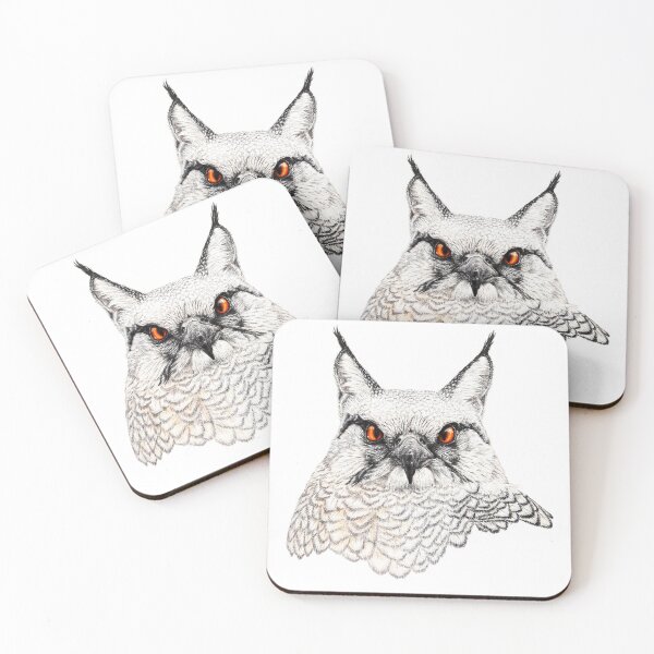 Item preview, Silver colored griffin portrait designed and sold by BeckyKidus.