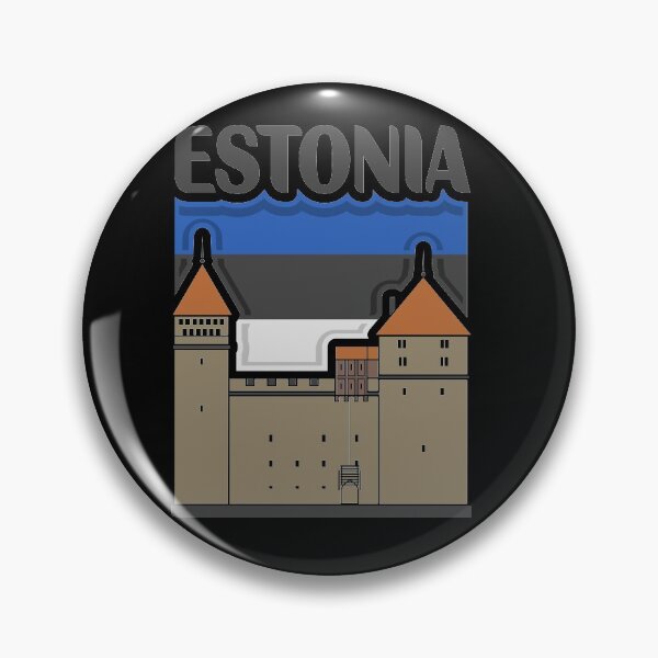 Item preview, Estonia Souvenir Landmark, Estonia Flag Travel designed and sold by TeeHome.
