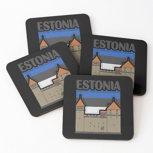Item preview, Estonia Souvenir Landmark, Estonia Flag Travel designed and sold by TeeHome.