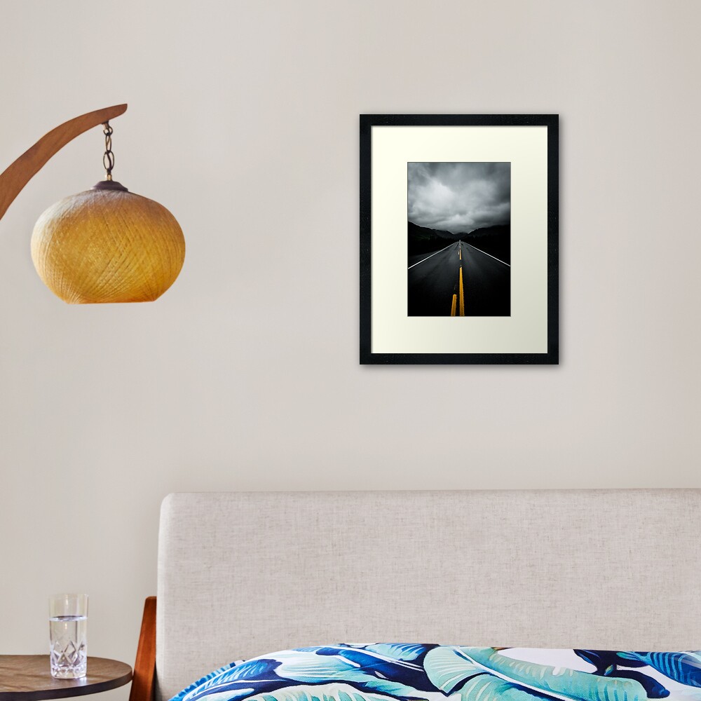 Open Road Framed Art Print