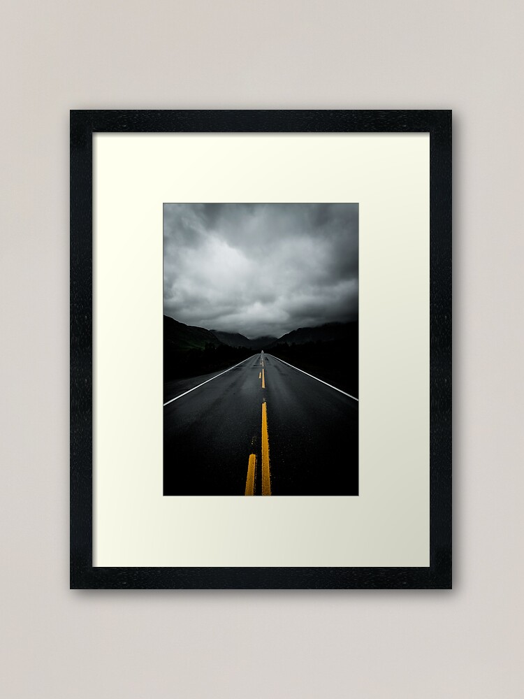 Alternate view of Open Road Framed Art Print
