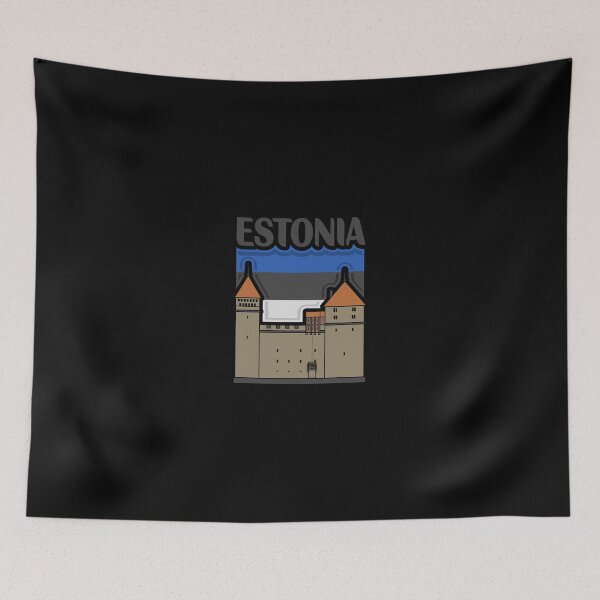 Item preview, Estonia Souvenir Landmark, Estonia Flag Travel designed and sold by TeeHome.