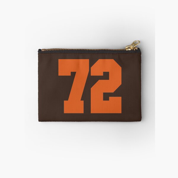 Item preview, 72 Number Cleveland Sports Seventy-Two Brown Jersey designed and sold by HelloFromAja.