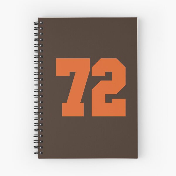 Item preview, 72 Number Cleveland Sports Seventy-Two Brown Jersey designed and sold by HelloFromAja.