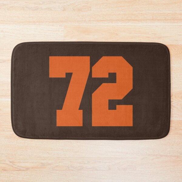 Item preview, 72 Number Cleveland Sports Seventy-Two Brown Jersey designed and sold by HelloFromAja.