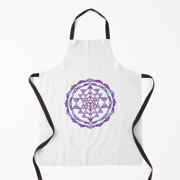 Item preview, Purple Sri Yantra Lotus Mandala Hinduism designed and sold by Lilyas.