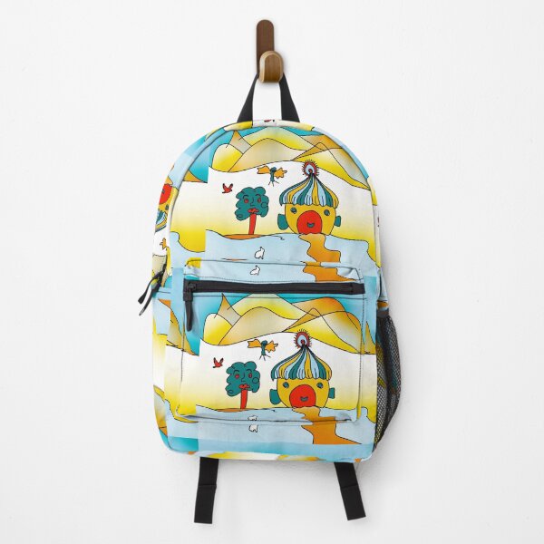 Item preview, kids home cartoon scenery background designed and sold by hutofdesigns.