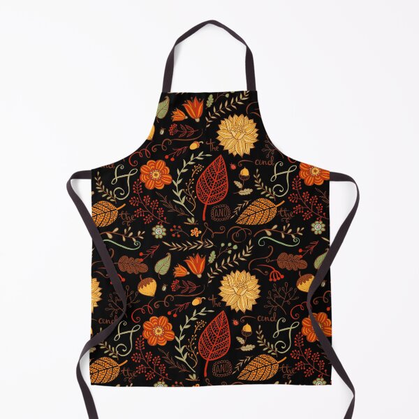 Item preview, Autumn Floral/ Leaf Design on Black designed and sold by linime1984.