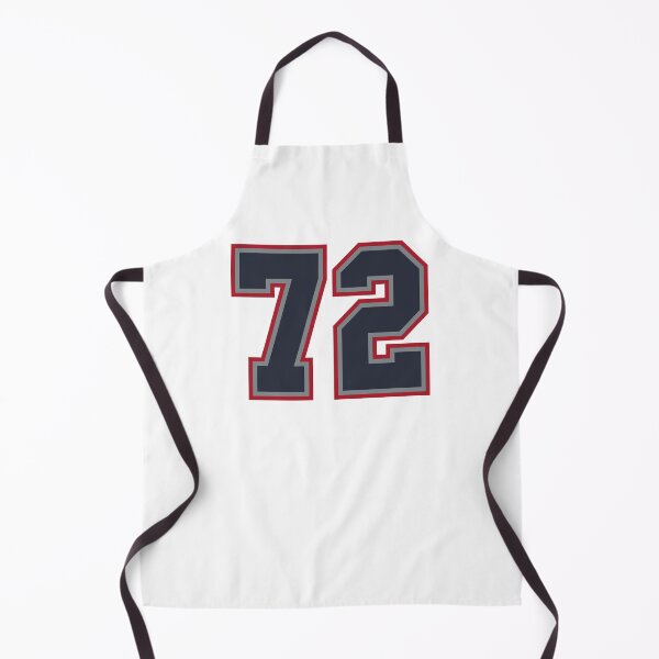 Item preview, 72 Navy Grey Red Sports Number Seventy-Two designed and sold by HelloFromAja.