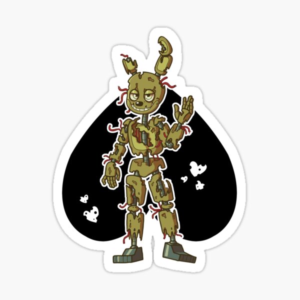 Spring Trap - Five Nights At Freddys - Sticker