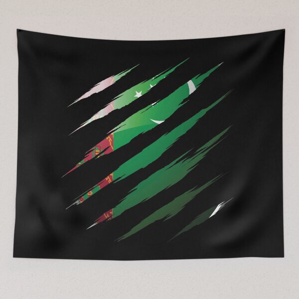 Item preview, Turkmenistan My Country Claw Nail designed and sold by HelloFromAja.