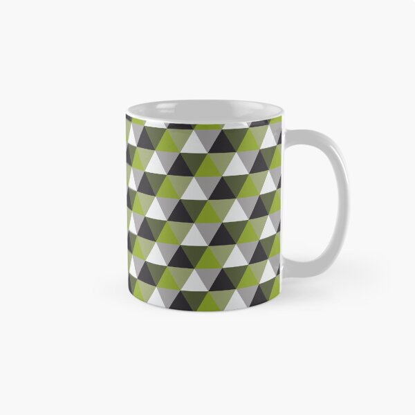 Artikelvorschau, Geometrisches Muster des grünen, blauen, weißen und grauen Dreiecks entworfen und verkauft von VioletStudio.