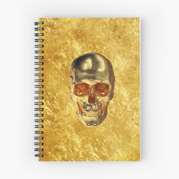 Item preview, Gold skull on gold background designed and sold by DotorEaon.