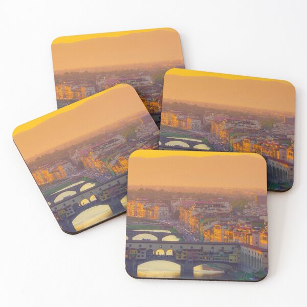 Item preview, Florence Sunset over Ponte Vecchio designed and sold by DVart-nz.