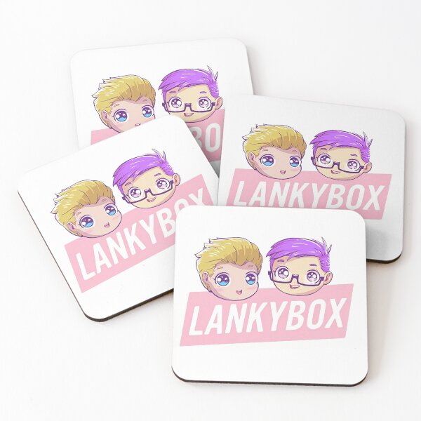 Youtube Gaming Coasters Redbubble - lankybox 1 roblox addicted player returns lol facebook