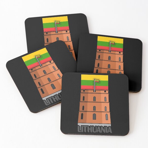 Item preview, Lithuania Souvenir Landmark, Lithuania Flag Travel designed and sold by TeeHome.