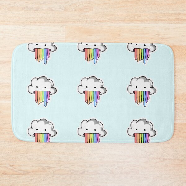 Item preview, Quirky Cloud Vomiting Rainbow designed and sold by SakuraKey.