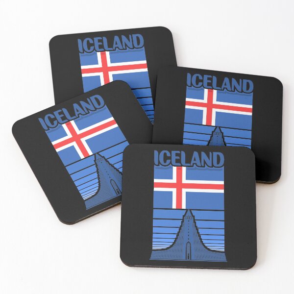 Item preview, Iceland Souvenir Landmark, Iceland Flag Travel designed and sold by TeeHome.