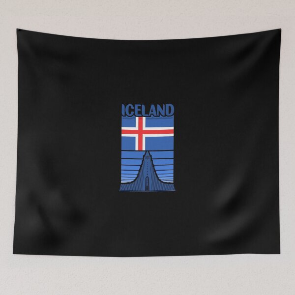 Item preview, Iceland Souvenir Landmark, Iceland Flag Travel designed and sold by TeeHome.