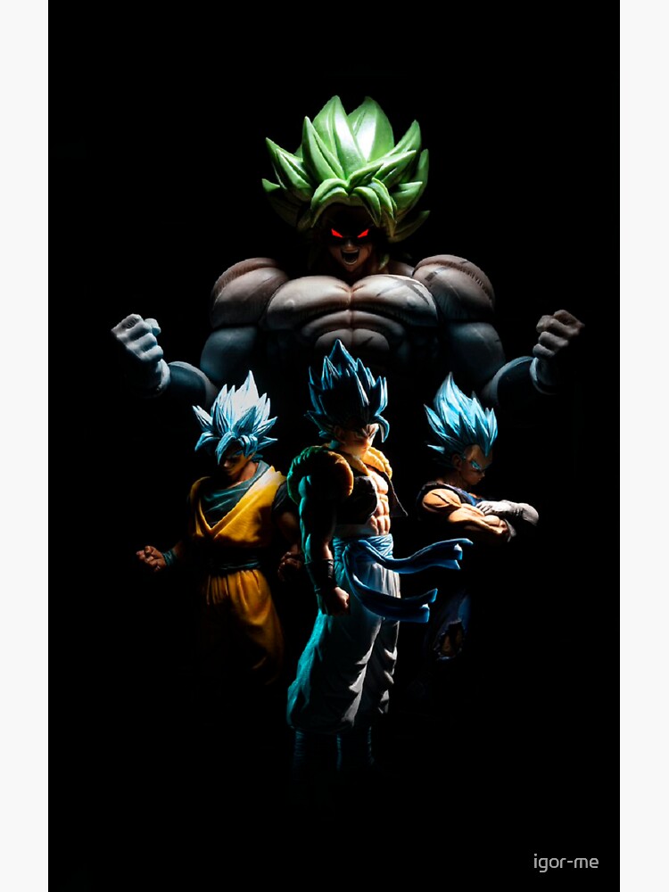 Dragon Ball Broly Wallpaper Sticker for Sale by igor-me