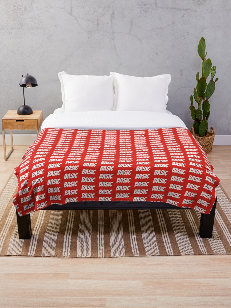 Aperçu 1 sur 6. Plaid avec l'œuvre Design Basic créée et vendue par sostar.