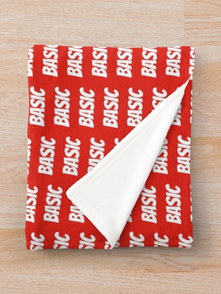 Aperçu 3 sur 6. Plaid avec l'œuvre Design Basic créée et vendue par sostar.